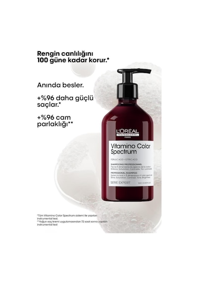 Vitamino Color Spectrum Boyalı Saçlar İçin Bakım Şampuanı 500 Ml