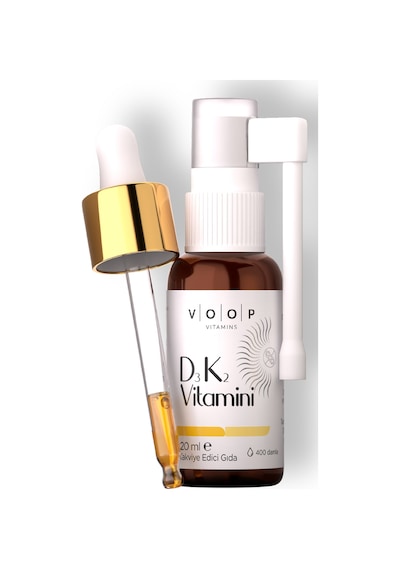 Voop Vitamin D3K2 Sprey Damla 20 ML