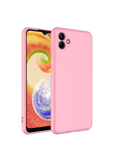 Galaxy A04 Kılıf Zore Mara Lansman Kapak Pembe Açık