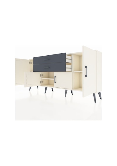 Arges Konsol 3 Raflı 2 Çekmeceli 4 Kapaklı 176x30x83 Aytaşı-aytaşı/antrasit Aytaşı/antrasit Arges Konsol 3 Raflı 2 Çekmeceli 4 Kapaklı 176x30x83 Aytaşı-aytaşı/antrasit Aytaşı/antrasit