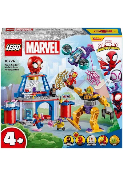 LEGO® Spidey Takımı Ağ Örücü Karargahı 10794 4+ Yaratıcı Oyuncak Yapım Seti - 193 Parça LEGO® Spidey Takımı Ağ Örücü Karargahı 10794 4+ Yaratıcı Oyuncak Yapım Seti - 193 Parça
