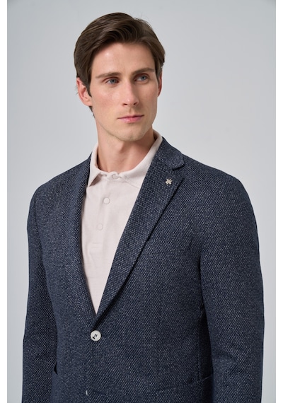 Morven Erkek Lacivert Örme Trend Desenli Slim Fit Mono Yaka Ceket 26ms002002200 Lacivert Morven Erkek Lacivert Örme Trend Desenli Slim Fit Mono Yaka Ceket 26ms002002200 Lacivert