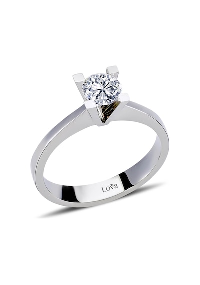 Lova E Renk 0,70 Karat Pırlanta Tektaş Yüzük - Hrd - 1050019