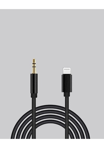 Lightning Girişli Cihazlar İçin 3. 5mm Aux Ses Kablo Dönüştürücü 1m