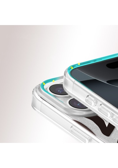 İphone 16 Pro Max Uyumlu Kılıf M-safe Şarj Özellikli Zore Paris Veyro Tpu Kapak Siyah