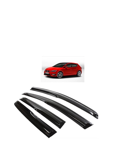 Seat Leon 2014.2019 Uyumlu Ön Arka 4. Kapı Cam Rüzgarlığı