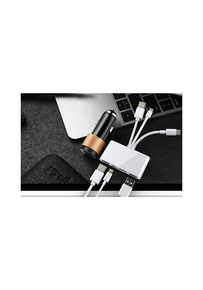 Ally 3 In1 Apple Uyumlu iPhone Usb C Usb A Kamera Okuyucu Kart Okuyucu