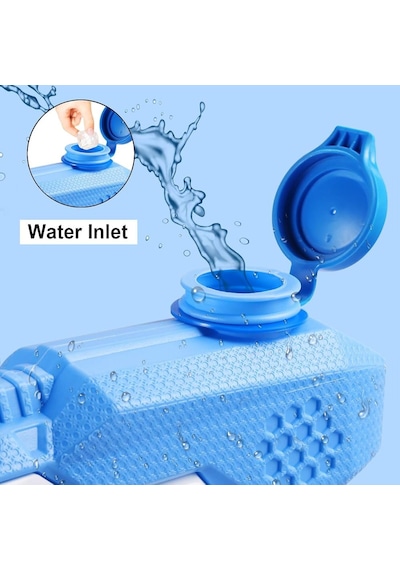 Dev Boy 62 Cm Su Tabancası - 1000 Ml Su Haznesi İle Yazın En Eğlenceli Savaşları Başlasın