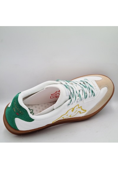 Kappa Santiago Beyaz Gri Erkek Sneaker Spor Ayakkabı Beyaz