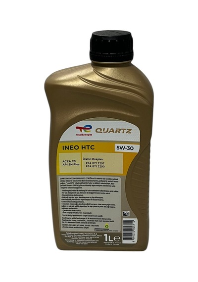 Total Quartz Ineo Htc 5w-30 Tam Sentetik Motor Yağı 1 Litre