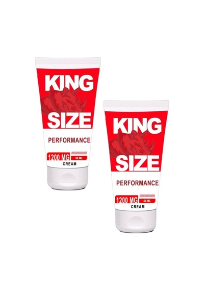 Kingsize King Size 1200 Mg Erkeklere Bakım Kremi 50 Ml X 1 Adet