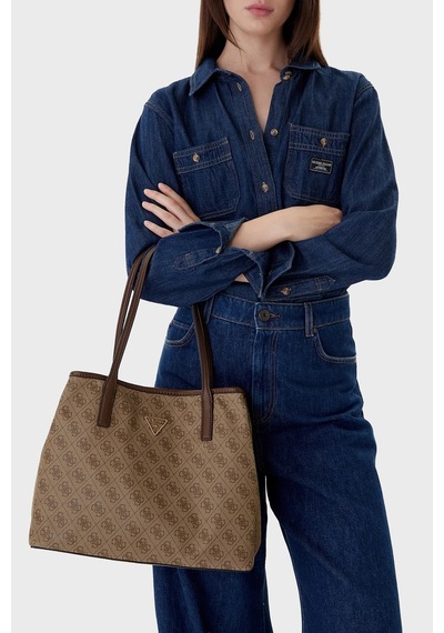 Guess Victtoria Logolu Omuz Askılı Çanta Hwesg951428 Kadın Çanta Hwesg9 51428 Lgw Kahve