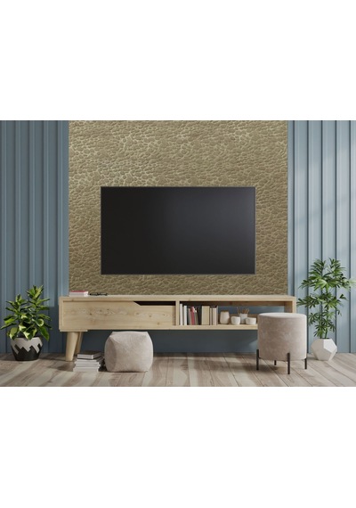 Tink 3d Kendinden Yapışkanlı Akustik Keçe Panel Leopar Desenli 52x98 Cm 10 Adet 5 M² Devetüyü