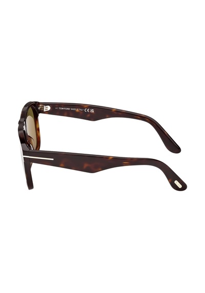Tom Ford Tf 1284 52r 55-18 Unisex Güneş Gözlüğü Kahverengi