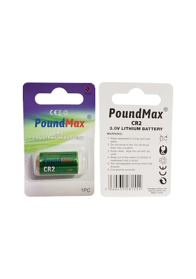 Ayrex Lityum Cr-2 Cr17355, Cr-2m, Dlcr2, Kcr2, 6206 Özel Pil, 3v 1x 1-paket