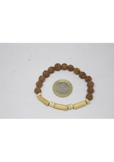 Rudraksha Tohum Bileklik 8mm Çok Renkli