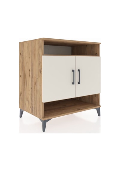 Kronos Şifonyer 3 Raflı 2 Kapaklı 88x59x96 Çam-aytaşı Atlas Çam