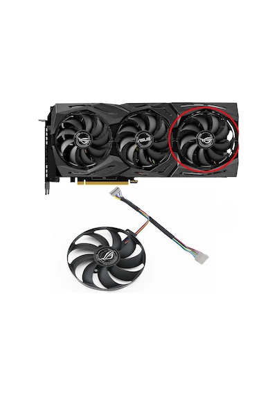 Asus Rog Strıx Rx 5600 Xt Rx 5700Xt Fanları