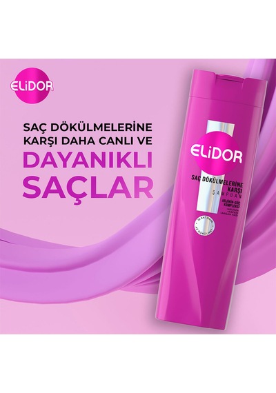 Saç Bakım Şampuanı Saç Dökülmelerine Karşı 400 Ml X3 Tüm Saç Tipleri