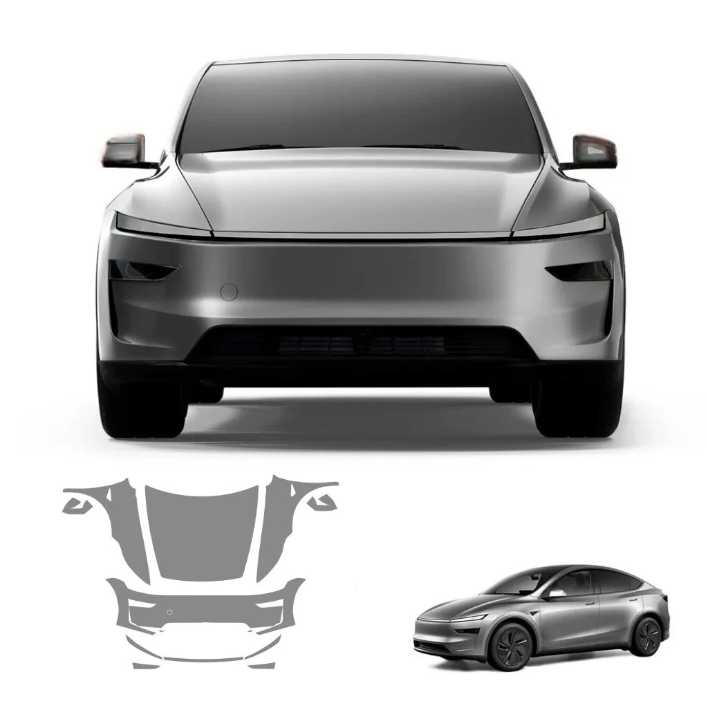 Tesla Model Y 2025 Juniper - Ön Grup Özel 210 Mikron Premium Tpu Ppf Kaplama Seti