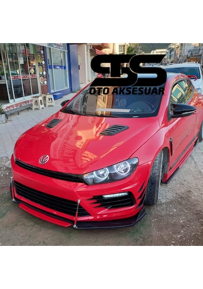Volkswagen Scirocco Uyumlu Piano Black Kaput Üstü Havalandırma Izgarası
