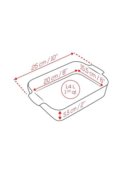Dikdörtgen Seramik Fırın Kabı - 25 Cm X 16,8 Cm X 6,2 Cm - Kapasite: 1,4 L - 10 Yıl Garanti - Fransa'da Üretilmiştir - Safran Sarısı Çok Renkli Dikdörtgen Seramik Fırın Kabı - 25 Cm X 16,8 Cm X 6,2 Cm - Kapasite: 1,4 L - 10 Yıl Garanti - Fransa'da Üretilmiştir - Safran Sarısı Çok Renkli