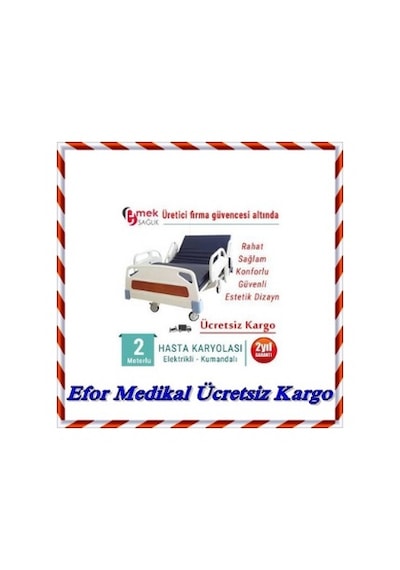 2 Motorlu Full Abs Hasta Karyolası