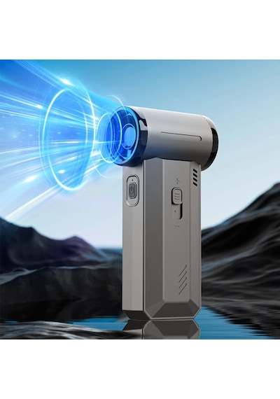 F72 Turbo Jet Fan 130000 Rpm Kablosuz Hava Üfleyici Ve Vakum Usb-c Şarjlı Şiddetli Fan Cihazı