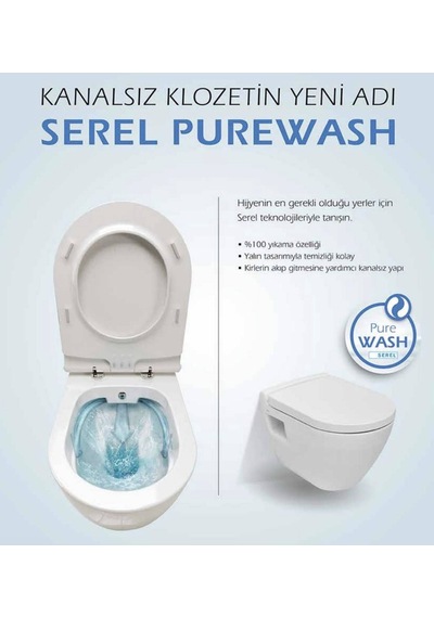 Serel Smart Asma Klozet Kanalsız - Sm46odl110h Diğer