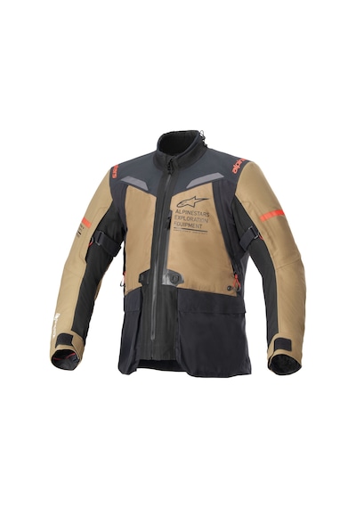 Alpinestars St-7 2l Gore-tex Korumalı Motosiklet Montu Siyah Kahve
