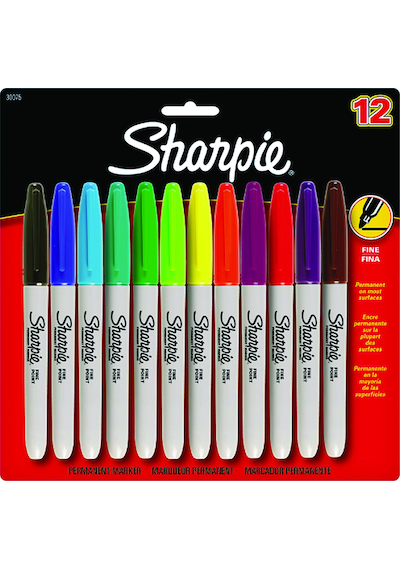 Kayakirtasiye Sharpie Fine Permanent Markör 12'Li Karışık 986052