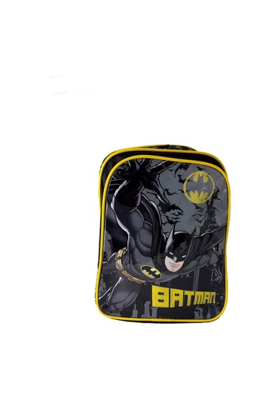 Batman Okul Çantası 2 Gözlü Çok Renkli