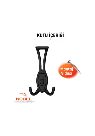 Zepli N Portmanto Askısı, Metal Vestiyer Askısı, Matsiyah, Duvar Ve Dolap Askılığı 5'li Set Vidalı Matsi Yah