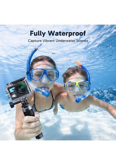 Brave 4 4k 20mp Wifi Aksiyon Kamerası Ultra Hd With Eıs 30m Underwater Su Geçirmez - Uzaktan Kumandalı - 5x Zoom Diğer
