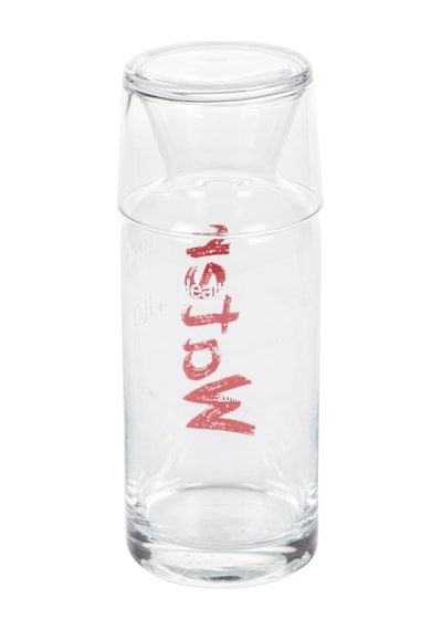 Mudo Home Water Kırmızı Kapaklı Başucu Sürahisi - 700 Ml