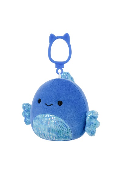Squishmallows Beta Balığı Kobester 9 Cm Klipsli Cp00510 Çok Renkli