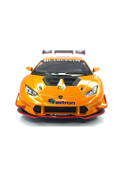 Kinsmart Lamborghini Huracan Lp620-2 Super Trofeo Çek Bırak sarı