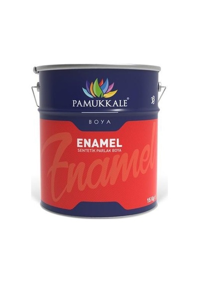 Pamukkale Enamel Sentetik Parlak Boya 15 Kg Ral 7035 Açık Gri