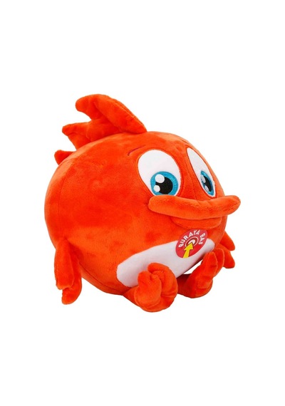 Müzikli Sevimli Dostlar Unutkan Balık Peluş 29 Cm Kırmızı