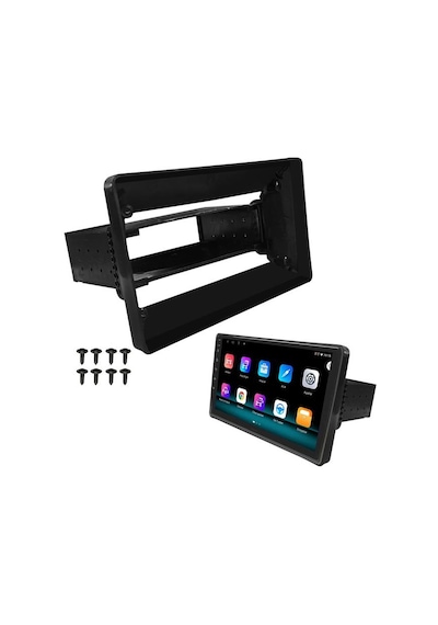 Navex Nv-4287 Üniversal 10.1" Android Oto Tablet Çerçevesi 1 Din Abs Plastik Siyah