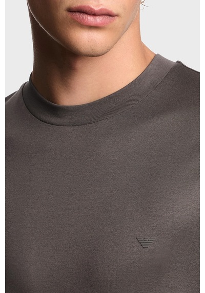 Emporio Armani Erkek T Shirt Em003137 Af10761 U8143 Antrasit Antrasit