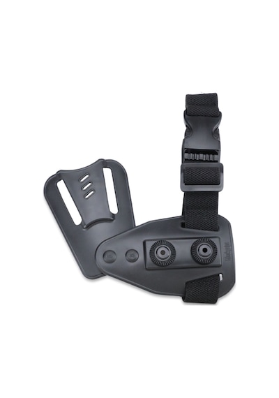 Black Grips Polimer Alçak Taşıma Bacak Kılıfı Aparatı // Siyah Siyah
