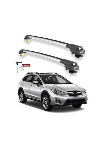 Turtle Subaru Xv Gp 2012-2017 Ara Atkı Air1 Gri