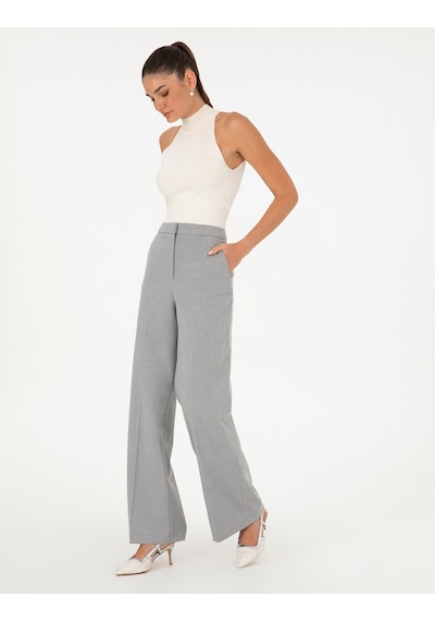 Pierre Cardin Kadın Gri Pantolon 50302508-vr024 Gri