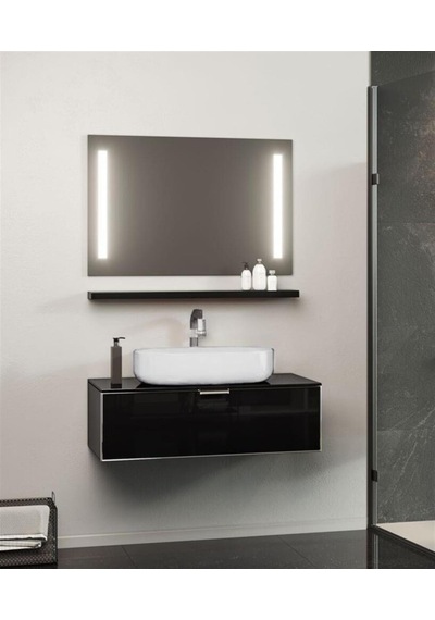 Orka Yalıköy 90 Banyo Dolap Takımı Beyaz Lavabo Parlak Beyaz 5000861 Diğer