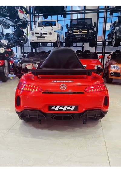 Mercedes 12 Volt Uzaktan Kumandalı Gt Akülü Araba 0-5 Yaş Kırmızı