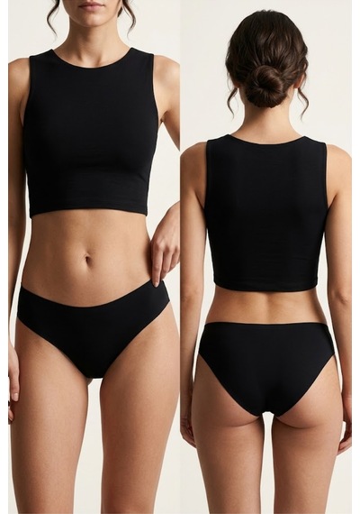 Loule Kadın 6'lı Modal Pamuklu İz Yapmaz Bikini Külot Renkli Set Çok Renkli