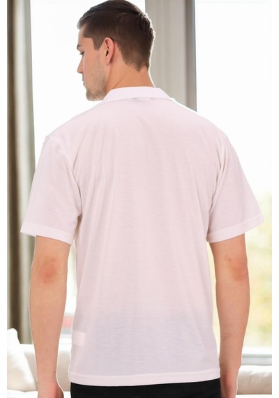 T0093 Dewberry Erkek T-shırt-beyaz Beyaz