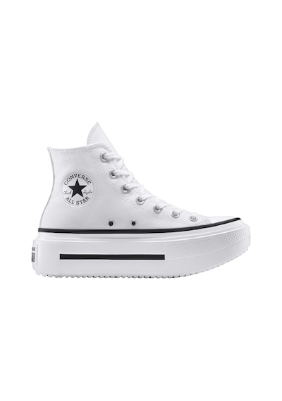 Converse A12976c-k Chuck Taylor All Star Lıft Double Stack Kadın Spor Ayakkabı Beyaz A12976c-k Beyaz