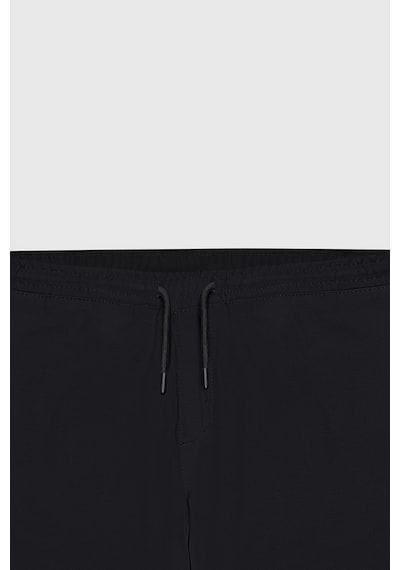 Ac&Co / Altınyıldız Classics Slim Fit Dar Kesim Beli Bağlamalı Yan Cepli Erkek Pantolon - Siyah